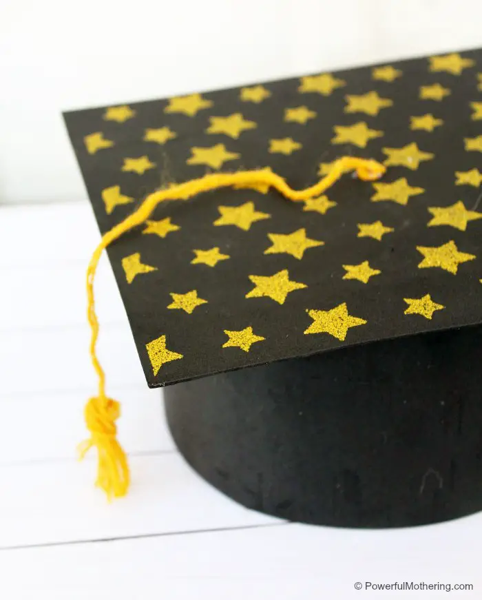 Homemade preschool graduation cap