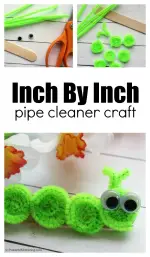 Pipe Cleaner Inchworm Craft