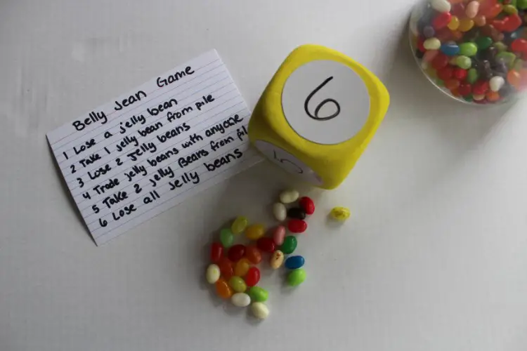 dice Jelly Beans Game
