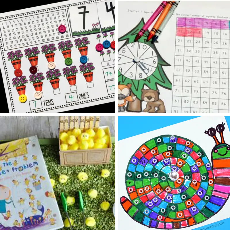 Help Kids have so much fun with these activities for Counting to 100. These are excellent for preschool & kindergarten. 