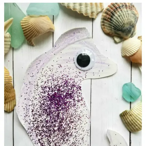 How To Make A Paper Plate Seahorse Craft For Kids
