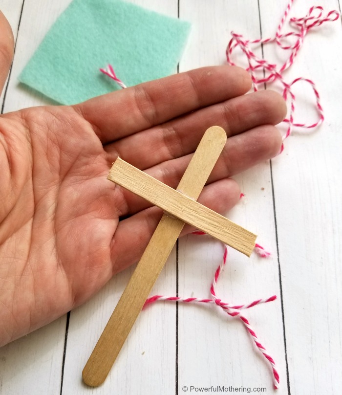 Adding Frame To Kite Popsicle Stick Craft