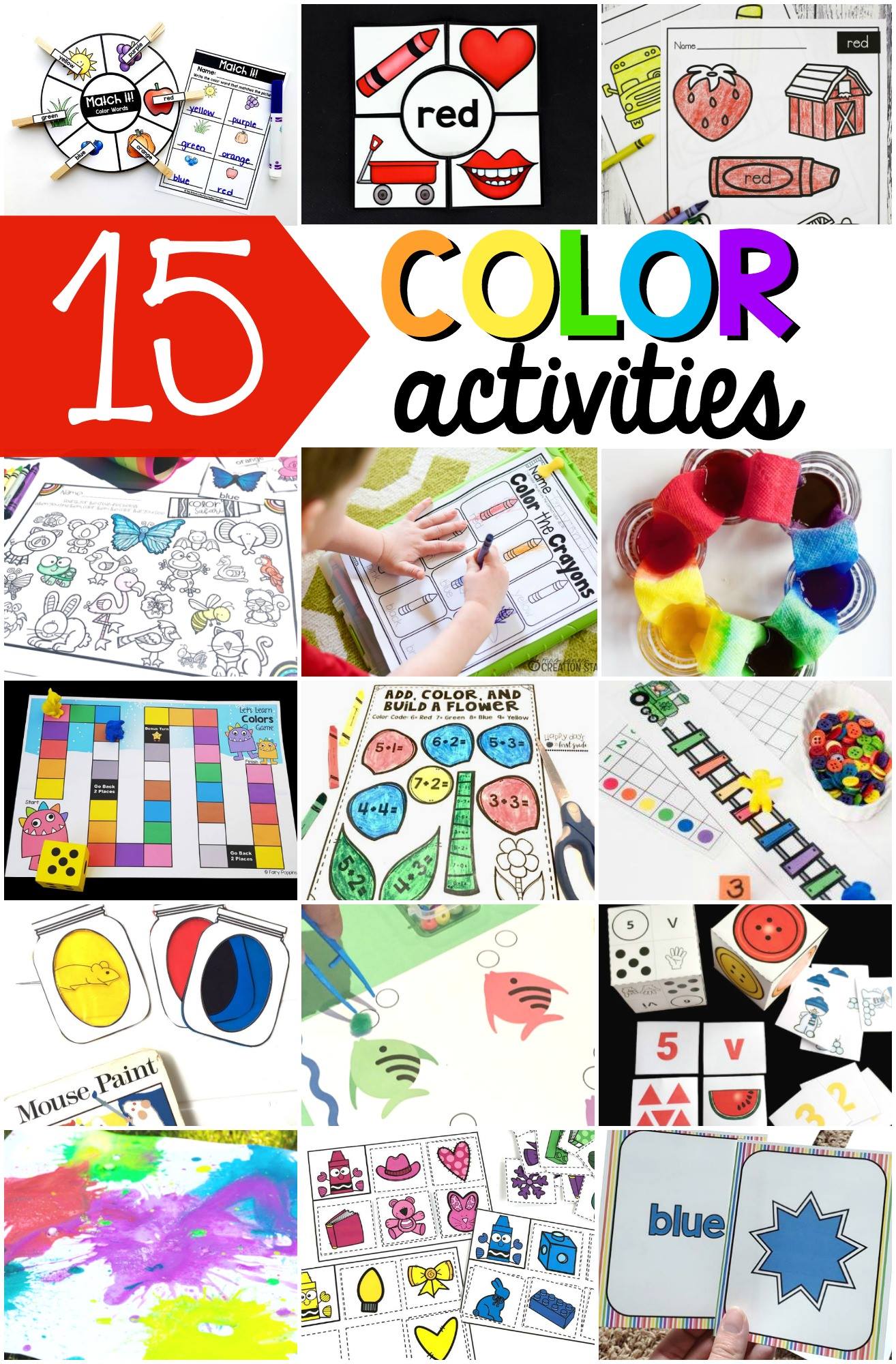 Color Activities For Preschoolers