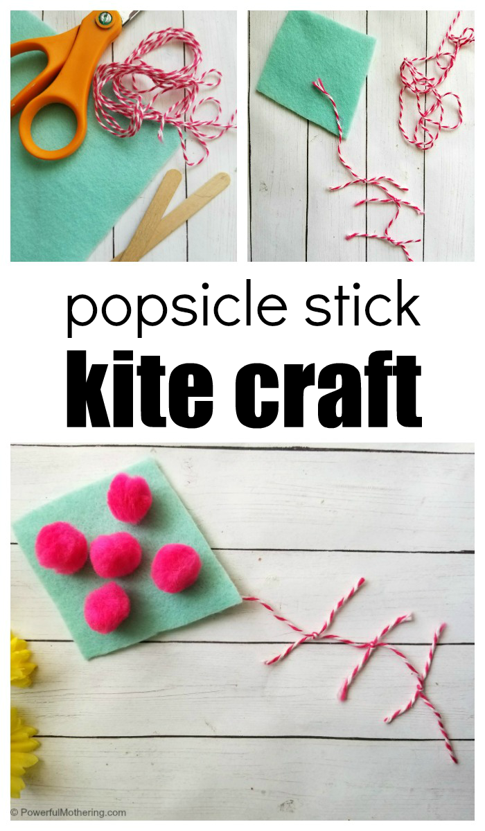 How To Make A Popsicle Stick Craft Kite