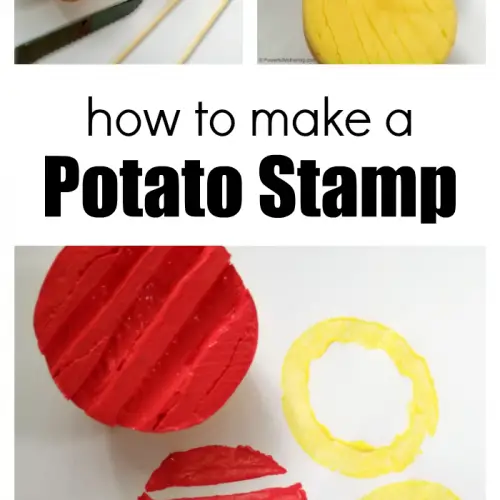 How To Make Your Own Stamp With A Potato