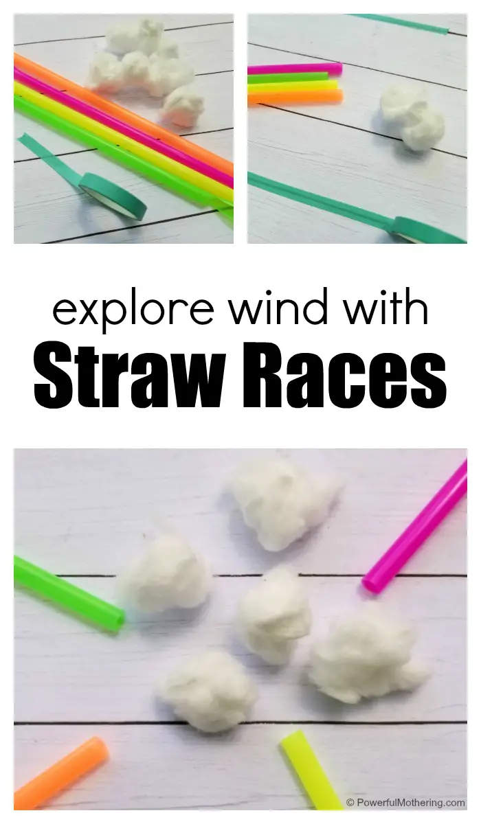 Wind And Straw Races For Kids