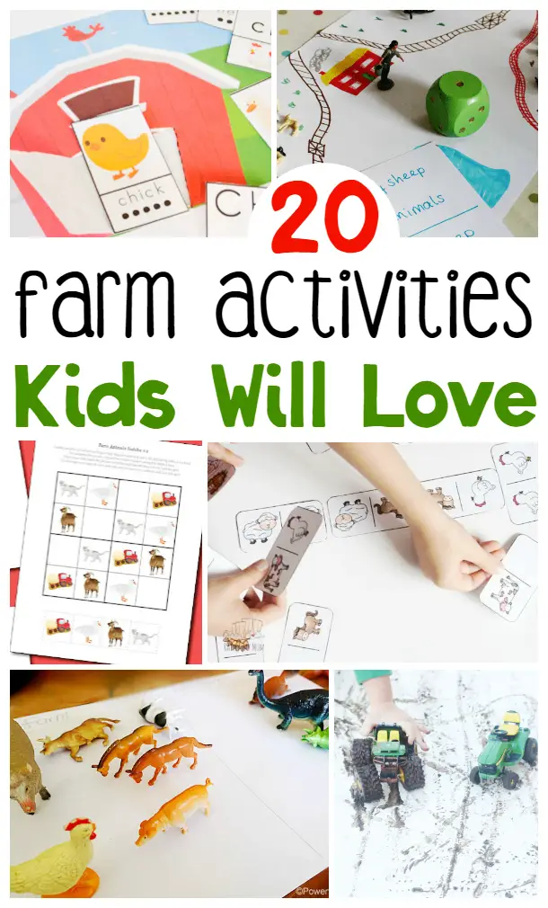 20 Farm Animal Activities For Kids