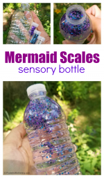 Mermaid Scales Sensory Bottle