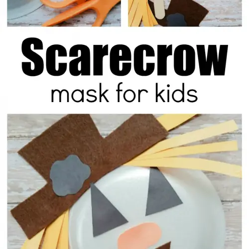How To Make A Scarecrow Mask With Kids