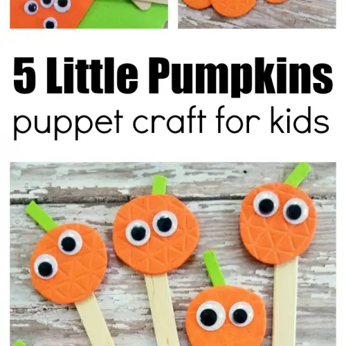 How To Make Five Little Pumpkins Puppets