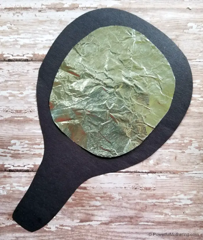 Unlabeled Mirror Craft For Kids