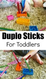 Duplo & Sticks For Toddlers