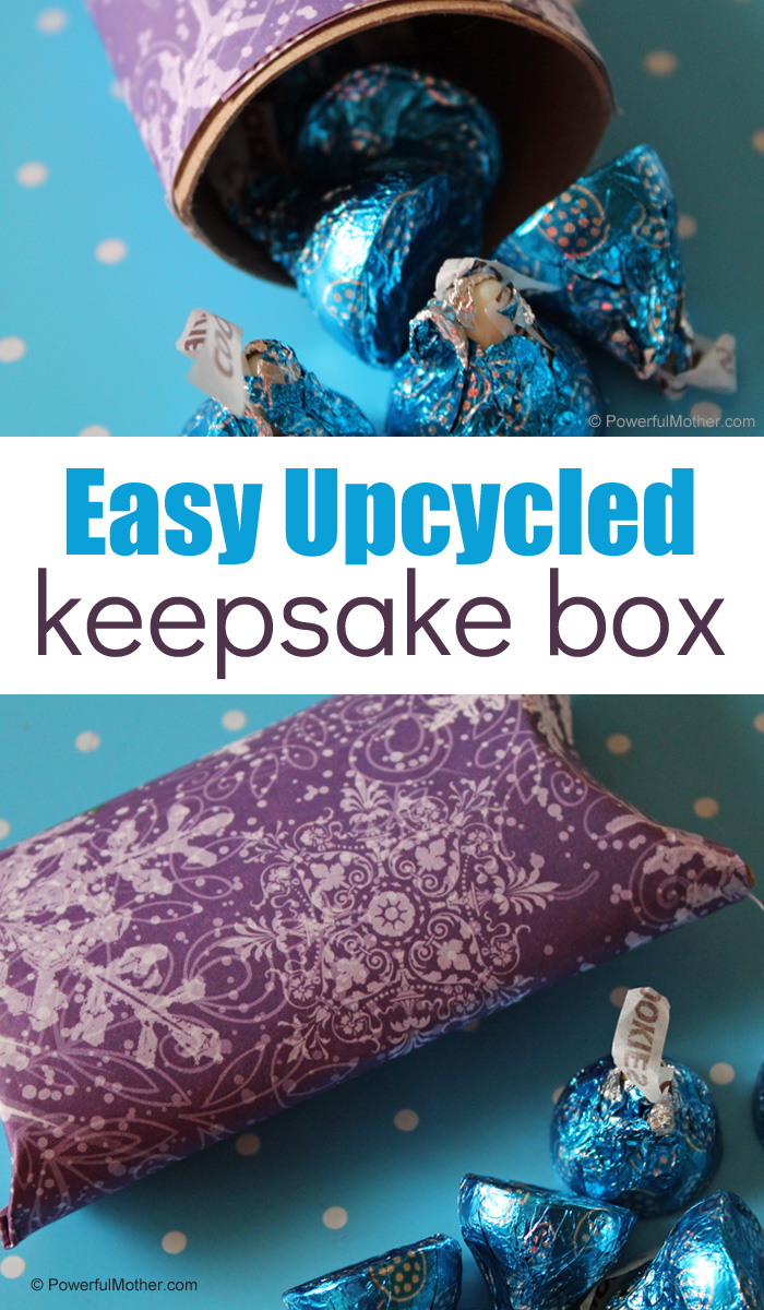 Easy Upcycle Keepsake Box For Kids