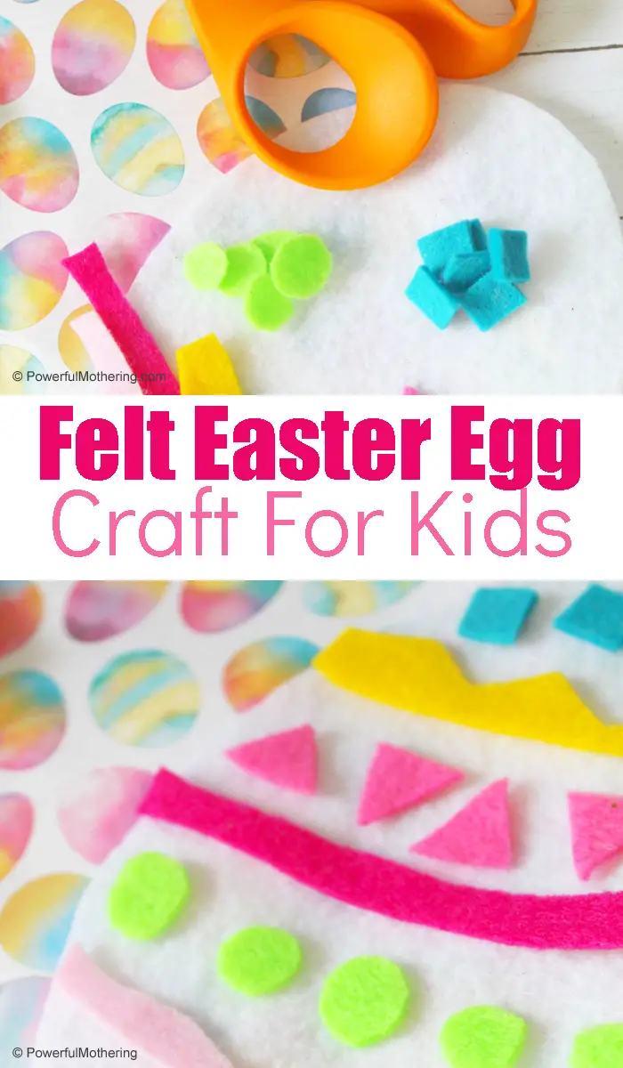 Easter Craft For Kids With Felt
