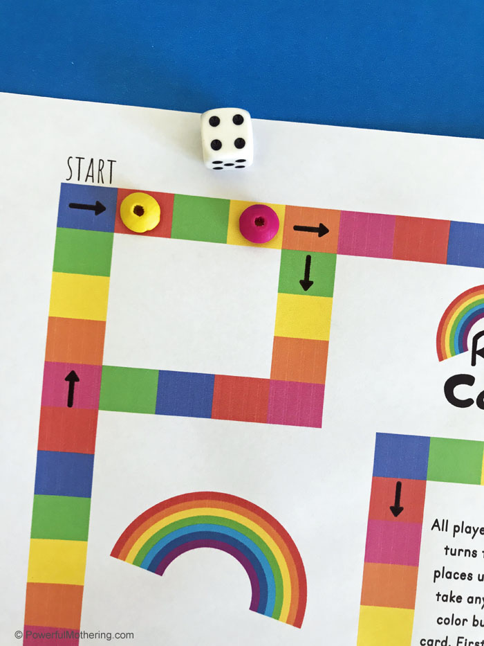 Learning colors is an important part of childhood development and this Rainbow Colors Game can help immensely. 