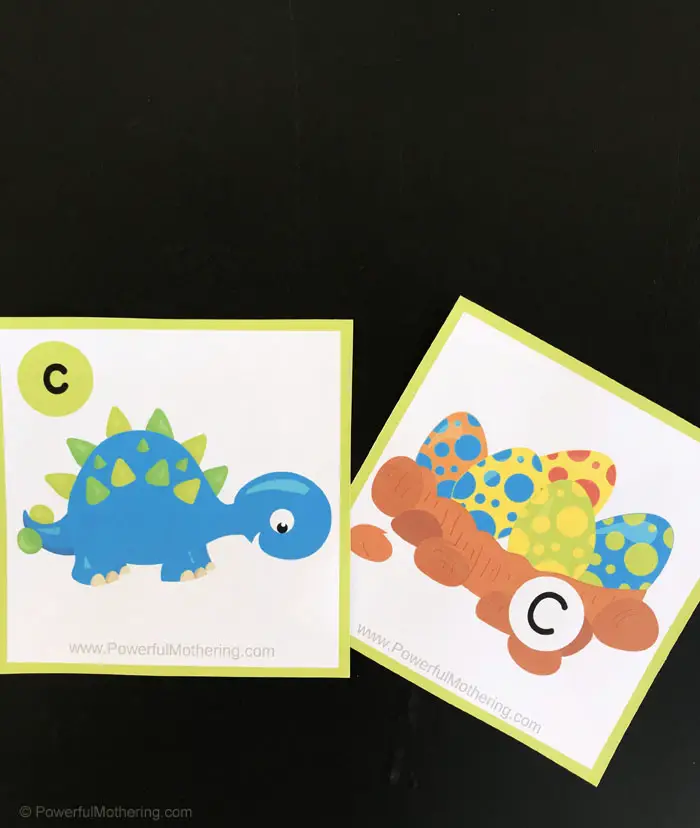 Dinosaur printable Alphabet Card Games. Including upper and lowercase letters as well as consonants vs. vowels. This Dino Game is fantastic for preschool and kindergarten!