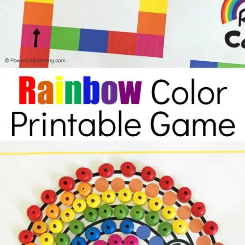 Learning colors is an important part of childhood development and this Rainbow Colors Game can help immensely.
