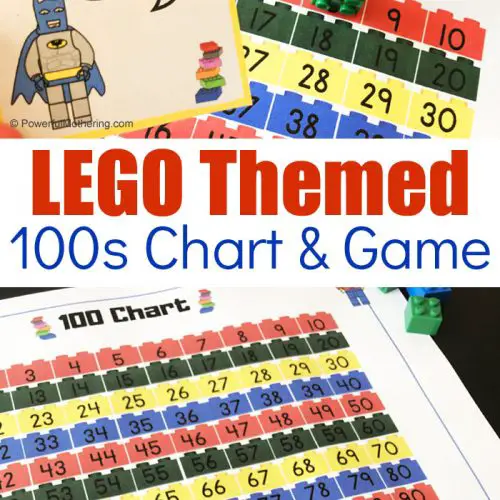 Free Printable LEGO 100s Chart and Game