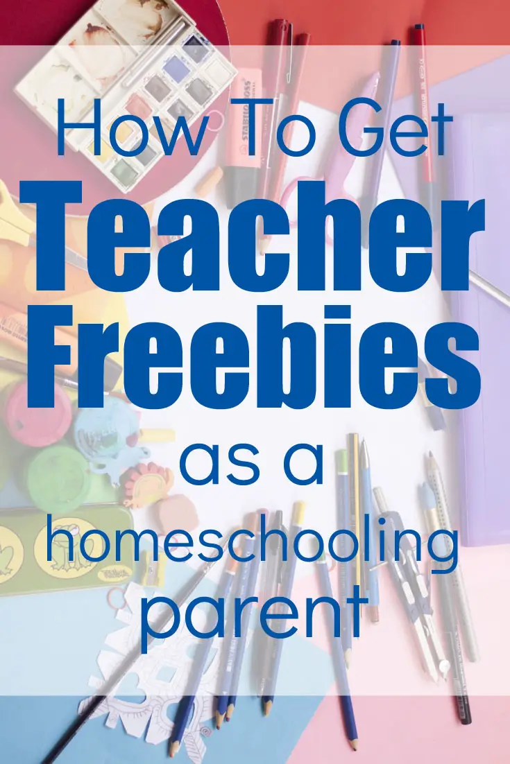 Did you know that Homeschooling Parents can get teacher freebies too? These tips are the surefire ways to get the freebies! 