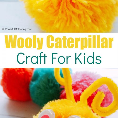 A fun caterpillar craft for preschoolers