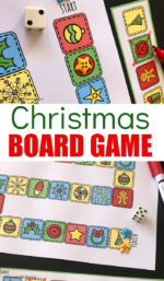 A Fun Printable Christmas Board Game