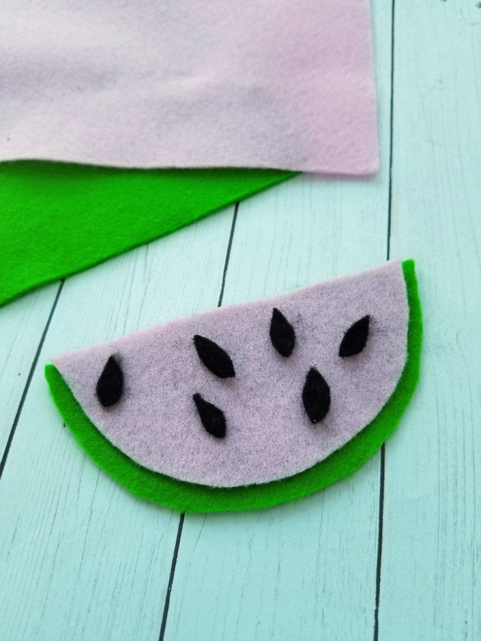 A fun summer watermelon craft for kids inspired by the children's book "Mouse's First Summer". This is a simple craft that kids will love to help make! 