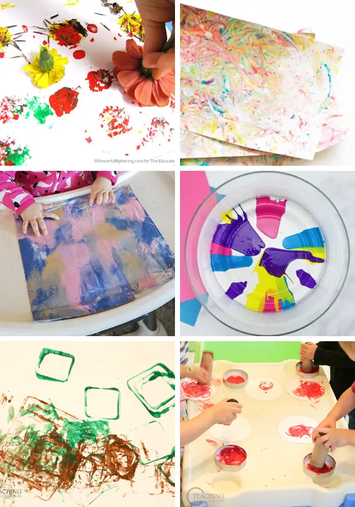 art projects for toddlers painting