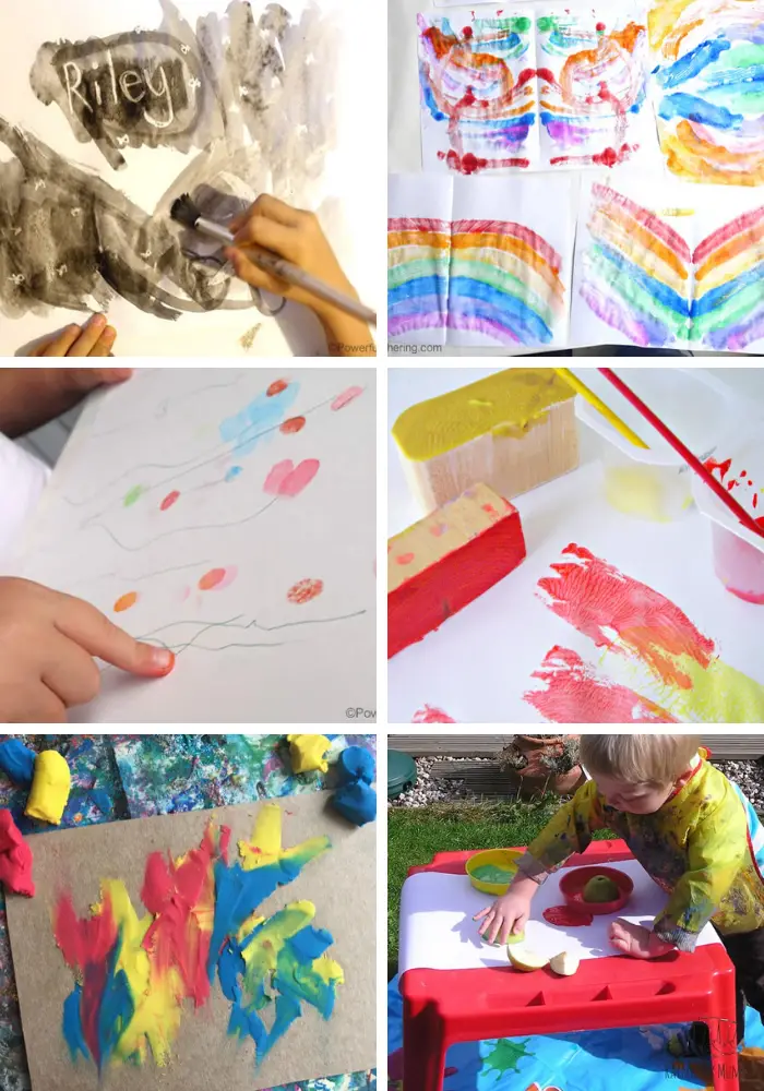 art projects for toddlers at home
