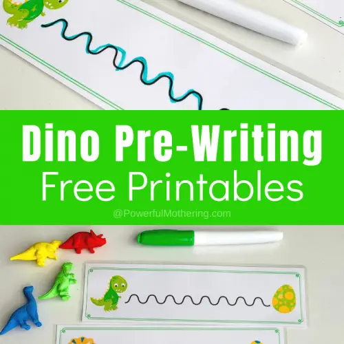 Dinosaur Prewriting Activities
