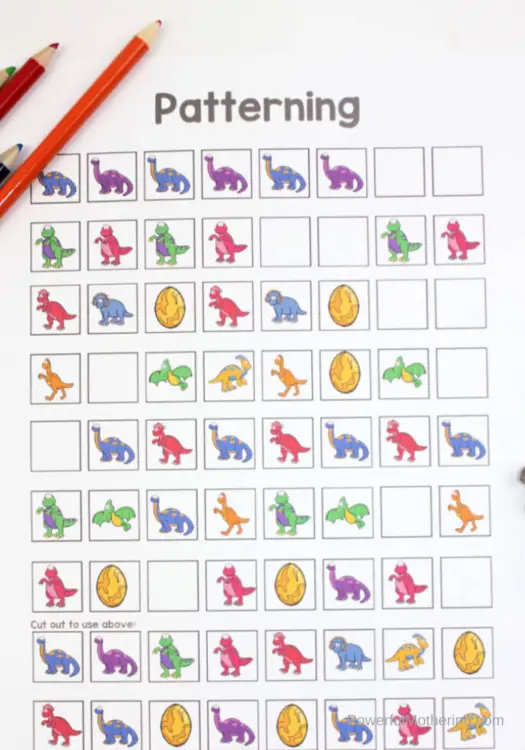 Explore a variety of math skills with this mega dinosaur printable pack. Have fun while strengthening math skills such as time, counting, one to one correspondence, number recognition, number formation, patterns, number words and so much more! 