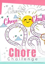 Printable Chore Challenge and Tracker