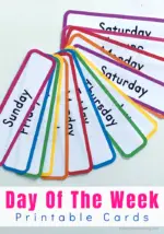 Days Of The Week Printable Cards