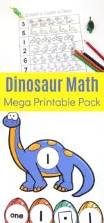 Mega Dinosaur Math Printable Pack