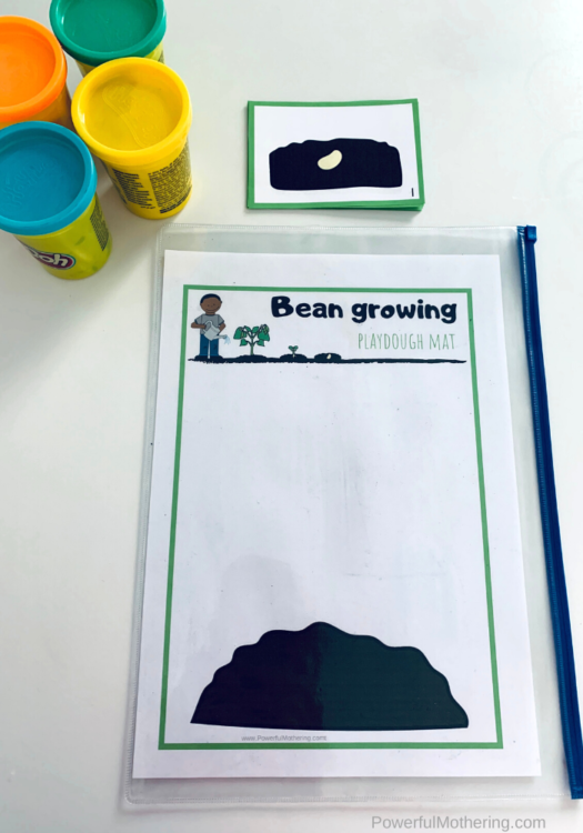 A simple and fun play dough activity for explaining what a seed goes through when it gets planted. This includes the free printables as well.