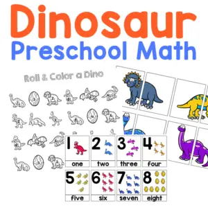 Dinosaur Math Printable Pack