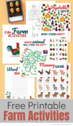 Printable Farm Animal Activities Bundle