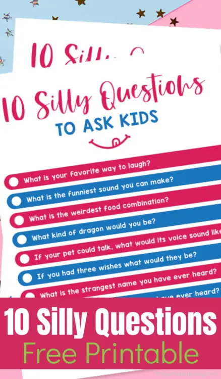 Printable Silly Questions For Kids List - Powerful Mothering