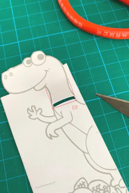 Printable Dinosaur Bookmark