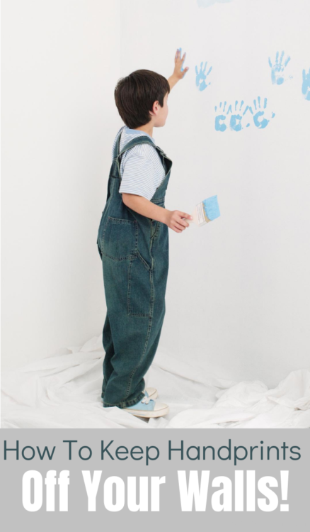 When kids live in a home, the walls are bound to get a few marks and scuffs, But you can keep your walls clean.