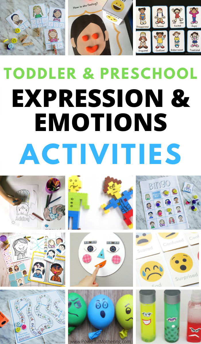 activities for preschoolers about feelings