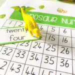 Printable Dinosaur Hundreds Chart & Game