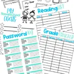 Free Printable Homeschool Planner that every homeschool parent needs.