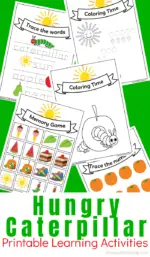 Hungry Caterpillar Activity Pack For Preschoolers