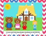 Printable Antonym Easy Reader: Goldilocks and the Three Bears