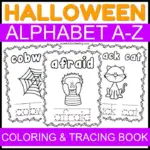 Free Halloween Alphabet Tracing Printables