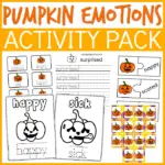 Free Printable Pumpkin Emotion Activities