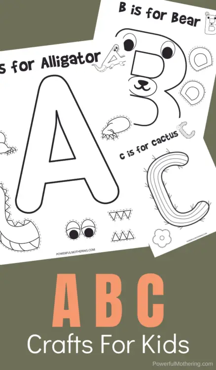 ABC Crafts Ideas