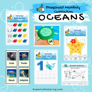 Preschool Monthly Curriculum - OCEANS