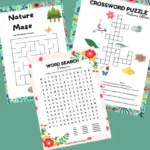 Printable Nature Games For Kids