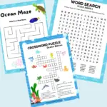 Printable Ocean Games For Kids